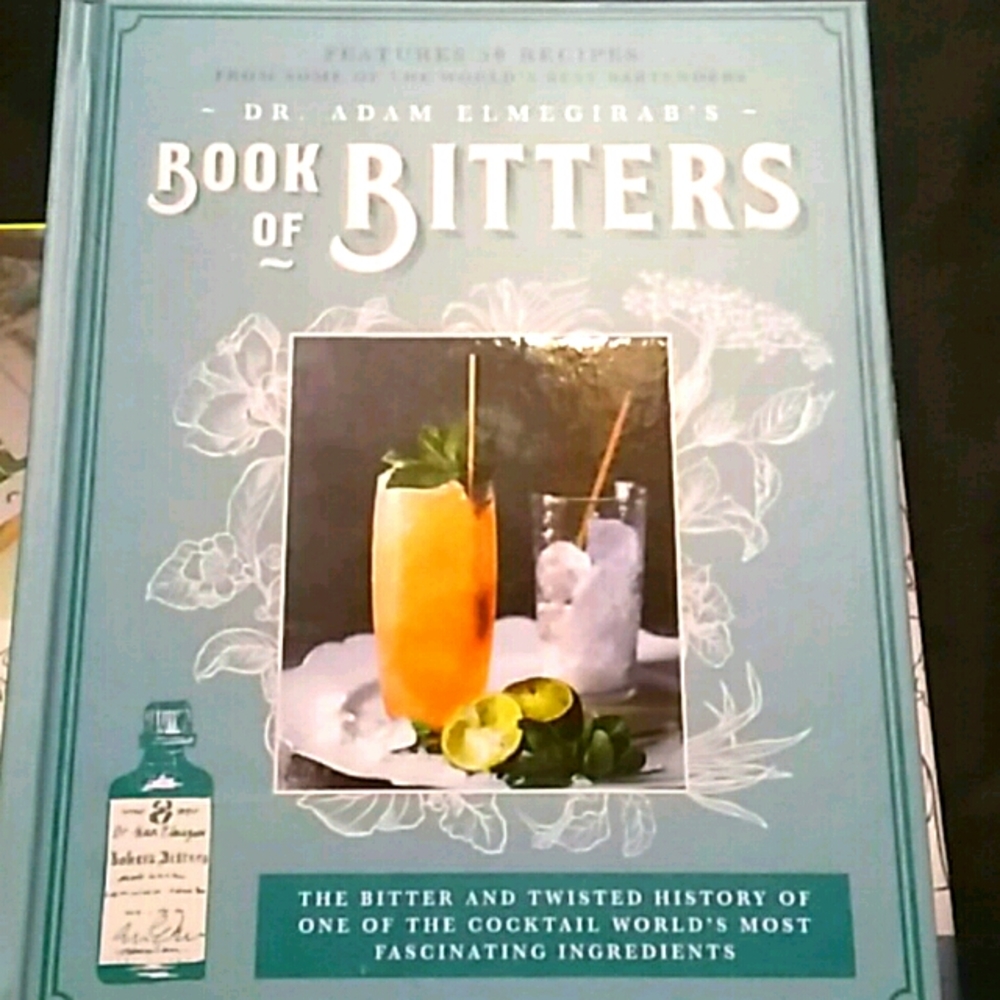 Book of Bitters recipe book for drinks